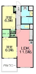 ルミエール湘南の物件間取画像